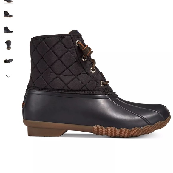Sperry Saltwater Quilted Duck Booties - Picture 2 of 9
